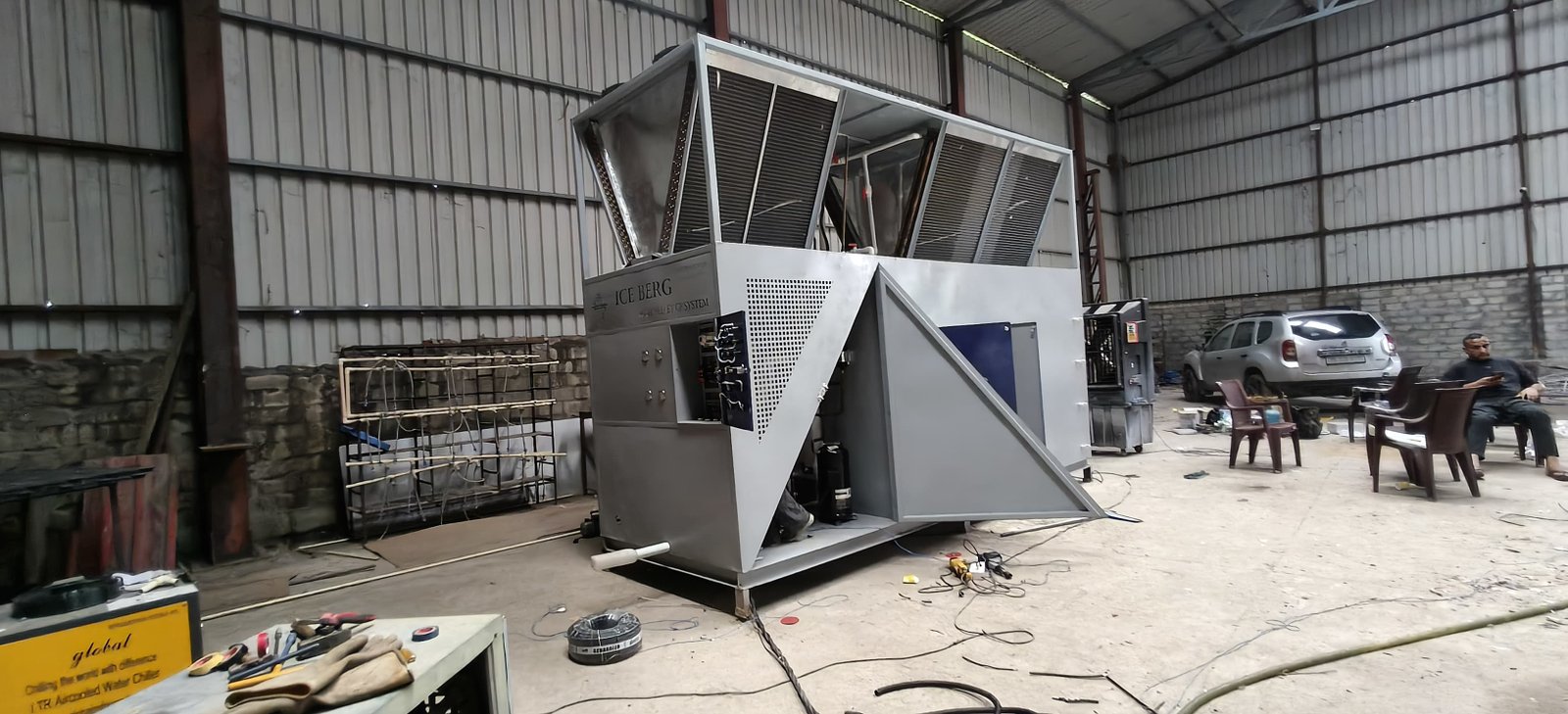 Crypto Mining Chiller for 100 Miners