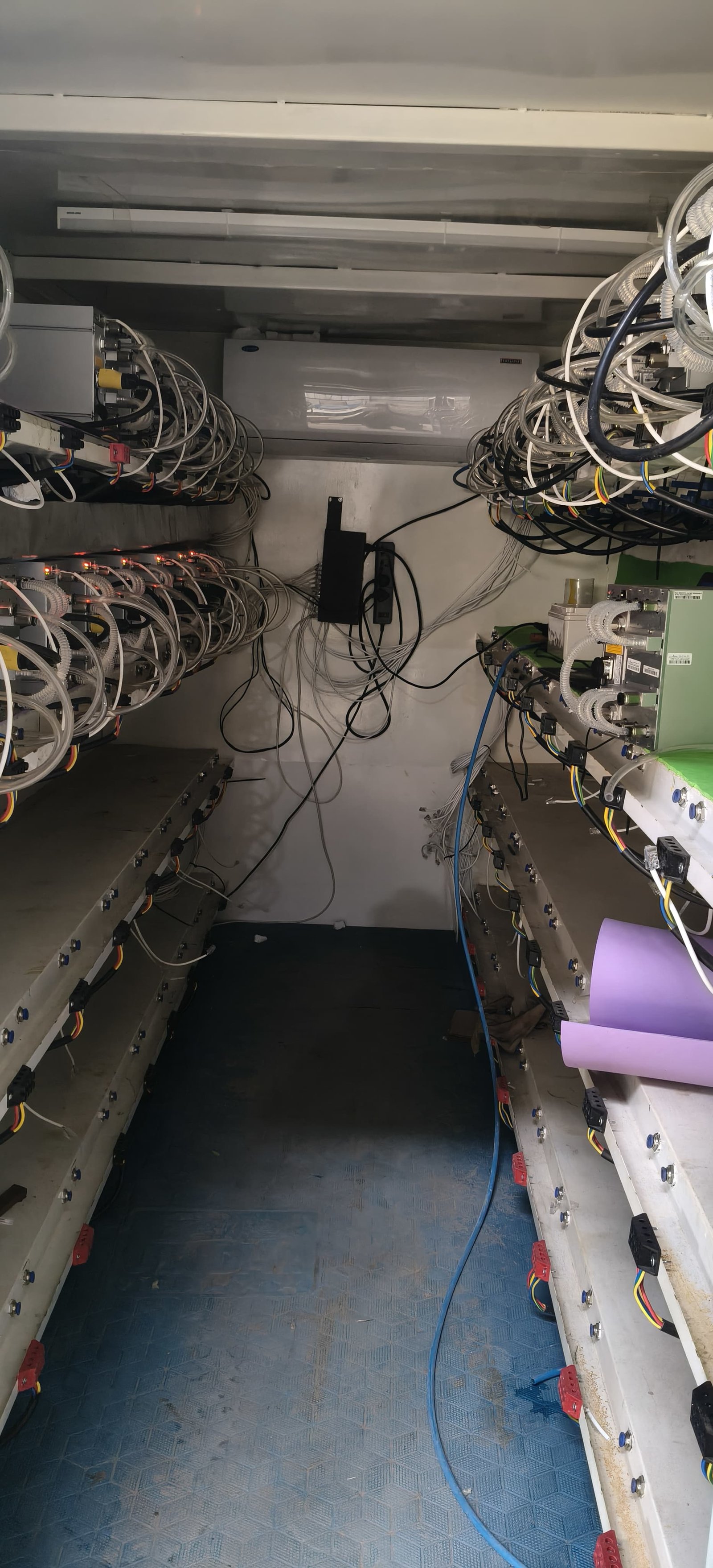 Crypto Mining Chiller for 100 Miners